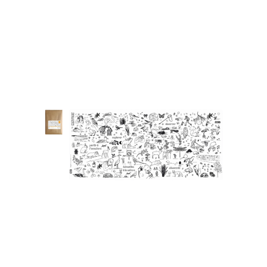 Coloriage XXL - Nature